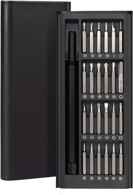 meshiv mantra 24 In 1 Precision Magnetic Screwdriver Set for Smartphone, Laptops, Mobile Long Handle Screwdriver Set(Pack of 1)