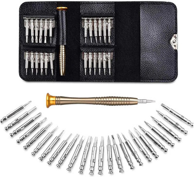 QXORE 25 IN 1 Professional Screwdriver Set For Electronic and Phone Standard Screwdriver Set(Pack of 25)