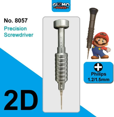 BABATOOLS Gizmo No. 8057 2D iPhone Screwdriver 1.5mm Precision Screwdriver(Pack of 1)