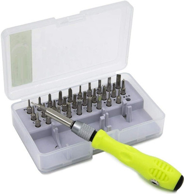 Opulent Portable Screwdriver Set Impact Screwdriver Set(Pack of 32)