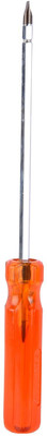 MANEESH Chrome Vanadium 2-in-1 Screwdriver Set (Orange 200mm x 6mm) Combination Screwdriver(Pack of 1)
