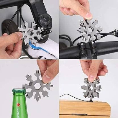 Fulkiza SNOWFLAKE MULTI TOOL Standard Screwdriver Set(Pack of 1)