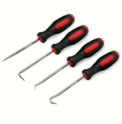 Dezi & Gasket Removal Tool Kit with Ergonomic Handles Long Handle Screwdriver Set(Pack of 4)