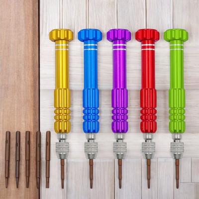 AKT 5in 1 Multi-Bit Screwdriver Combination Screwdriver Set(Pack of 1)