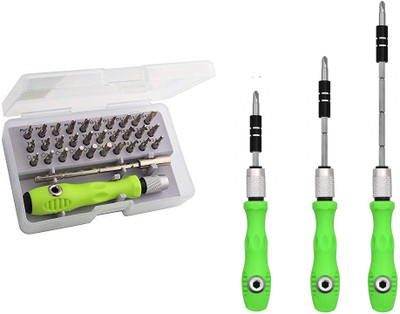 Etake Screwdriver Sets 32 in 1 Tool Kit with Adjustable Handle Precision Screwdriver Set(Pack of 1)