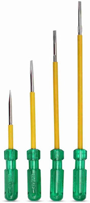 NT Sales 2-in-1 Magnetic Screw T Drivers Combination Screwdriver pack of 4 pcs Combination Screwdriver Set(Pack of 4)