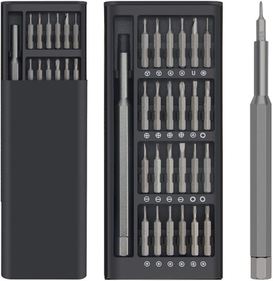 earthheven 24 in 1 Mini Screwdriver Set, 24 Screwdriver Bit Sets Precision Screwdriver Set Precision Screwdriver Set(Pack of 1)