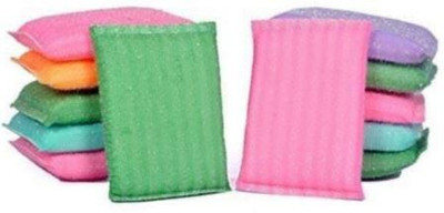 SBTs Scratch Proof Scrubber Pads / Scrubbing Pads for kitchen Scrub Sponge (Regular, Pack of 12) Scrub Pad(Large, Pack of 12)