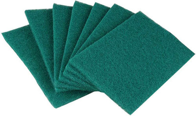 RADHA TRADERS Heavy Duty Kitchen Scrubber Scrub Pad(Regular, Pack of 6)