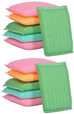 SBTs Clear Scrubber 14 MM Scrub Pad(Medium, Pack of 12)