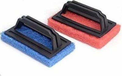 JKB TRADERS tile brush Scrub Sponge(Medium, Pack of 2)