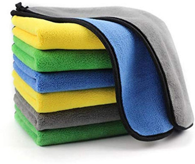 PPC COLLECTION DUSTER1 Wet and Dry Cotton Cleaning Cloth(7 Units)