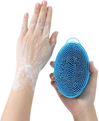 HALAYUDH food grade silicone shower safe brush