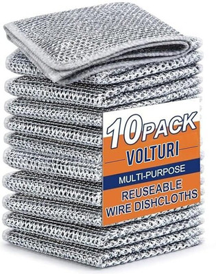 KGBTREADS Wet and Dry Polyester Cleaning Cloth(10 Units)