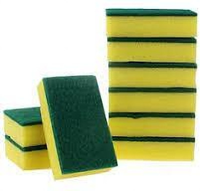Arxon Cleaning Scrub & Sponges for Kitchen, Dishes, Bathroom, Car Wash Scrub Sponge Scrub Sponge(Medium, Pack of 9)