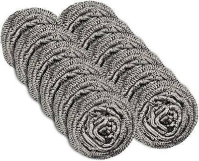 UnicueHub Scrb_67 Stainless Steel Scrub(Regular, Pack of 12)