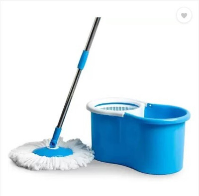 kukki 360° Spin Floor Cleaning Bucket Mop Set Sponge Wipe(Regular)