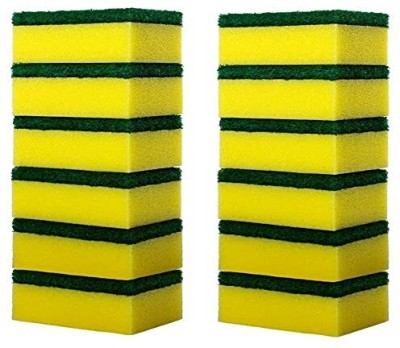 Tadaknath Scrub002 Scrub Pad, Scrub Sponge(Medium, Pack of 12)