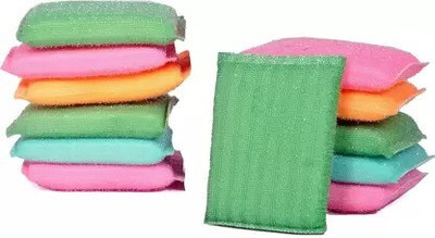 SBTs Scratch Proof Scrubber Pads / Scrubbing Pads Scrub Scrub Pad(Regular, Pack of 12)