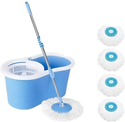 kukki floor Mop bucket Set Sponge Wipe(Regular)