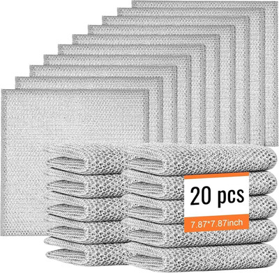 UnicueHub Scrb_316 Scrub Pad(Regular, Pack of 20)