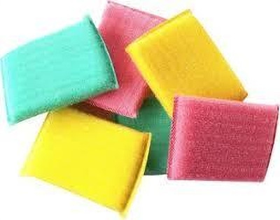 JKB TRADERS large scouring pads pack of 12 pcs Scrub Sponge(Large, Pack of 12)