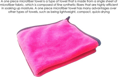 WebDealz Microfiber Vehicle Washing  Cloth(Pack Of 1, 600 GSM)