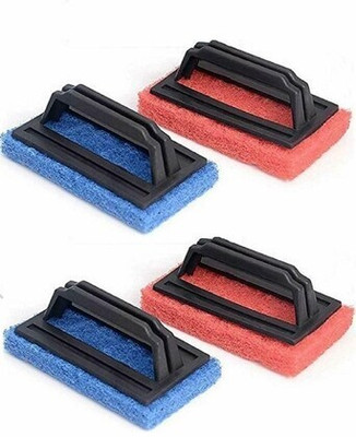 JKB TRADERS Scrub Pad(Medium, Pack of 4)