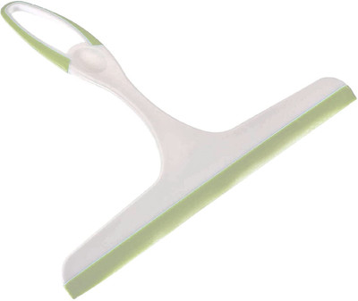 QWGPT KITCHEN WIPER Bathroom Cleaning Brush, Mirror Wall Scraper Glass Cleaning Sponge Wipe(Small)