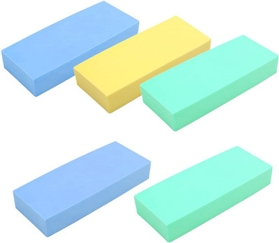 Campark Washing Block for Cars | Sponge Block for Windows | Sponge Block for Floors Scrub Sponge(Medium, Pack of 5)