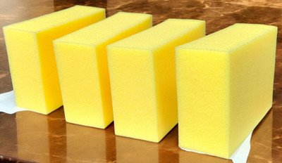 XURO All in One Sponge Scrub Sponge, Sponge Wipe(Regular, Pack of 4)