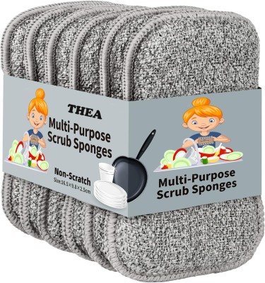 thea Thea05 Scrub Sponge(Regular, Pack of 5)