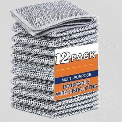 UnicueHub Scrb_247 Scrub Pad(Regular, Pack of 12)