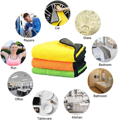 HEOBRO Wet and Dry Microfiber Cleaning Cloth(2 Units)