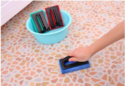 EKDANT CREATIONS 3pcs bathroom brush Scrub Pad(Regular, Pack of 3)