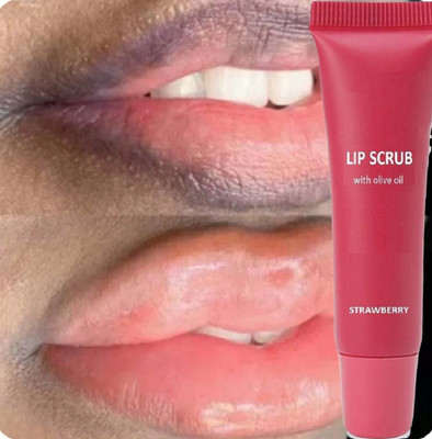 ADJD Lip Balm Scrub For Lightening & Brightening Dark Lips Scrub, Scrub(10 ml)