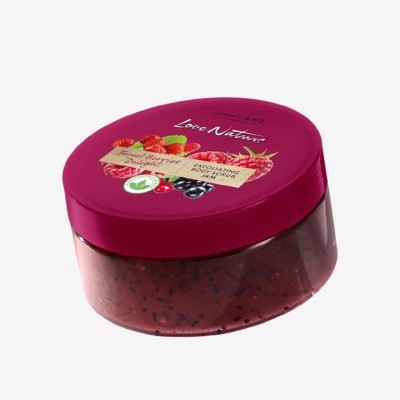 Oriflame Sweden Forest Berries Delight Exfoliating Body Scrub Jam Scrub(200 g)