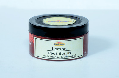 KHADI INDIA lemon pedi scrub 40gm pack of 1 Scrub(40 g)