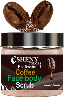 SHENYCOLORS Body Coffee Scrub | Creamy Texture | Moisturizing & Tan Removal for Dry Skin Scrub(100 g)