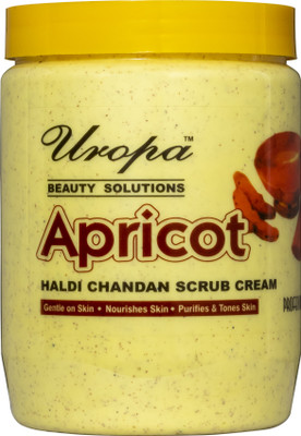 UROPA Apricot Haldi Chandan Scrub Cream Scrub(1000 ml)
