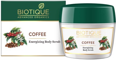 Biotique Advanced Organics Coffee Energizing Body Scrub, 100g Scrub(100 g)