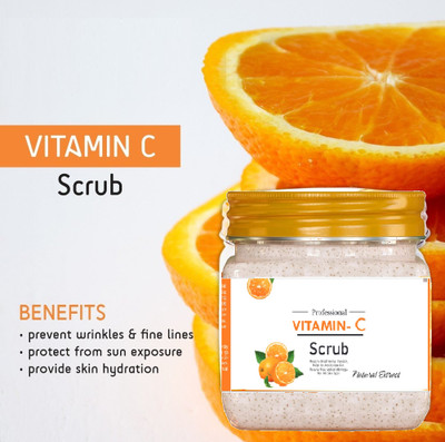 PERLENTE VITAMIN C SCRUB ALL SKIN TYPE BEST Scrub(380 ml)