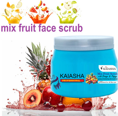KAIASHA Skin care products Face & Body Mix Fruit Scrub Enriched with Mix fruit Scrub(200 g)