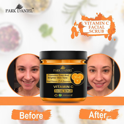 PARK DANIEL Vitamic C Facial Scrub For Smooth And Brighter Skin (100 ML) Scrub(100 ml)