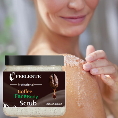 PERLENTE scrub , Remove Tan, Dead Skin, Black & White heads  Scrub(380 ml)