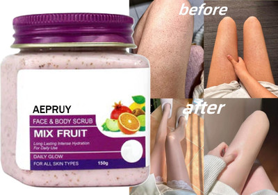 AEPRUY Mix Fruit Scrub Revitalizing Tan Removal  Scrub(150 ml)