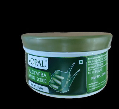 Opal Aloevera Facial Scrub 200g Scrub(200 g)