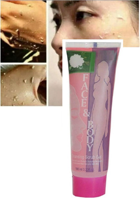 OLETSUN 3D Face And Body Cleansing Scrub Gel, Gentle Exfoliating & Hydrating Body  Scrub(100 ml)