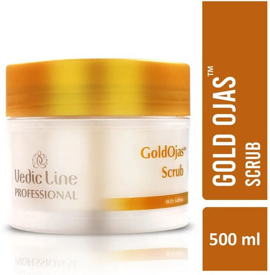 Vedic Line Gold Ojas Scrub With Sffron Scrub(500 ml)