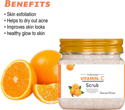 KA-KAIASHA THE BEST VIATMIN -C FACE AND BODY SCRUB Scrub(380 g)